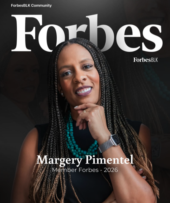Margery Pimentel na capa da ForbesBLK